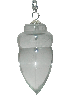 Pendulo Cuarzo Cristal C-17 3,5 cm.